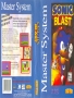 Sega  Master System  -  Sonic Blast